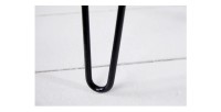 Zoom sur les pieds de la table basse RIVET 60cm