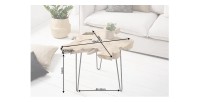 Table basse RIVET 60cm dimensions
