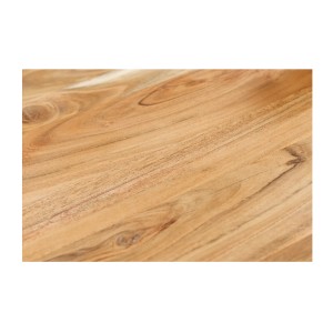 Zoom sur la matière du plateau de la table basse RIVET 100cm