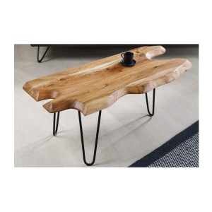 Table basse RIVET 100cm vue de côté