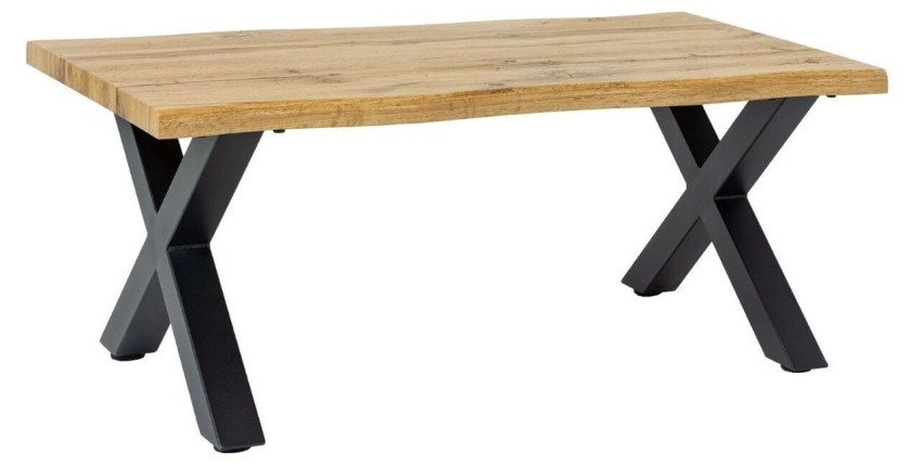 Table basse RIVET 90cm en bois