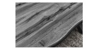 Zoom sur la texture du plateau de la table basse RIVET grise 90cm