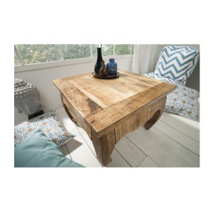 Table basse LUNARA vue de haut