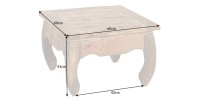 Table basse LUNARA dimensions