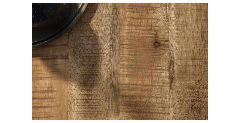 Zoom sur la matière du plateau de la table basse LUNARA
