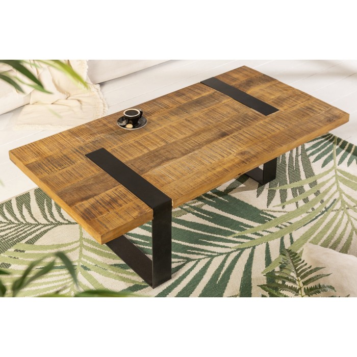 Table basse LODEN 100cm vue de haut