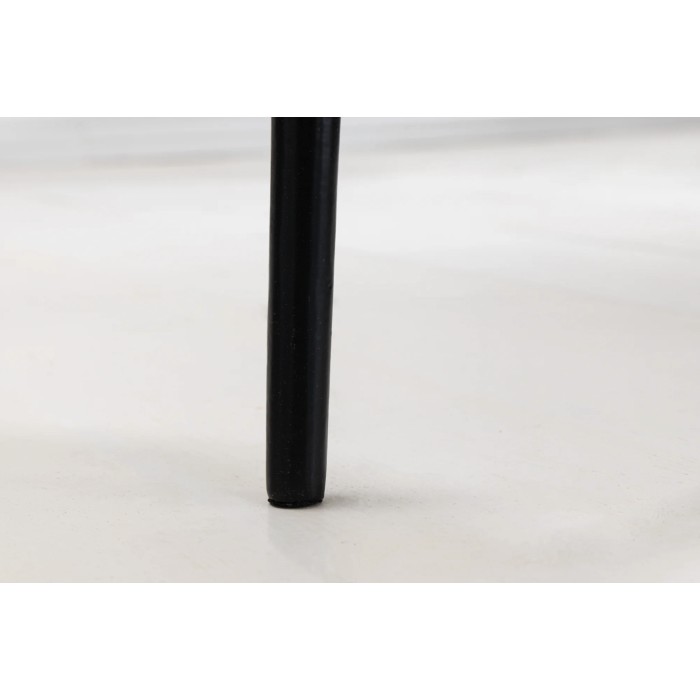 Set di 3 tavolini impilabili NERA dorati e neri – design chic contemporaneo