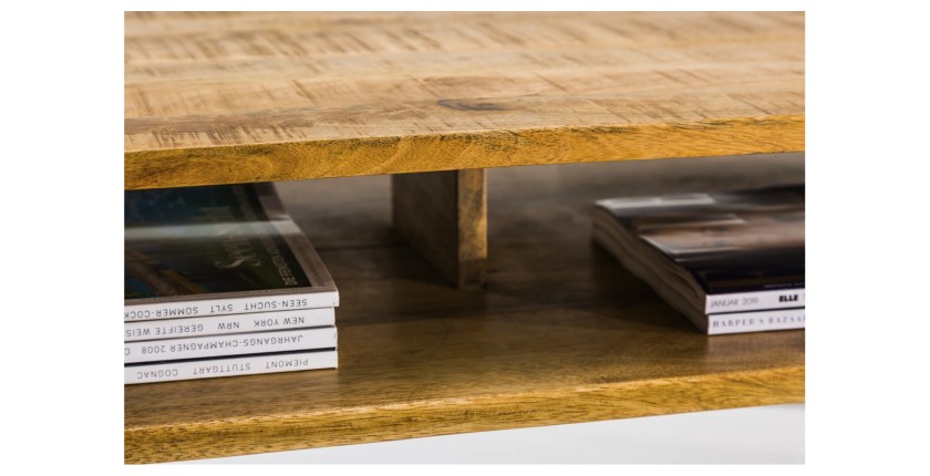 Zoom sur la niche de la table basse SILVA 100cm