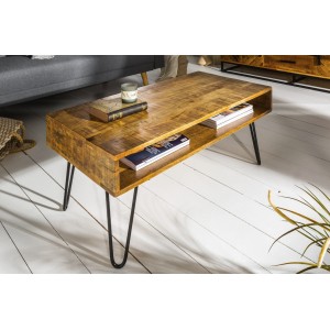 Table basse SILVA 100cm mise en situation