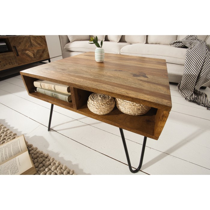Table basse SILVA 60cm vue de haut