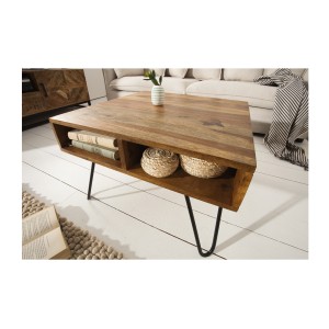 Table basse SILVA 60cm vue de haut