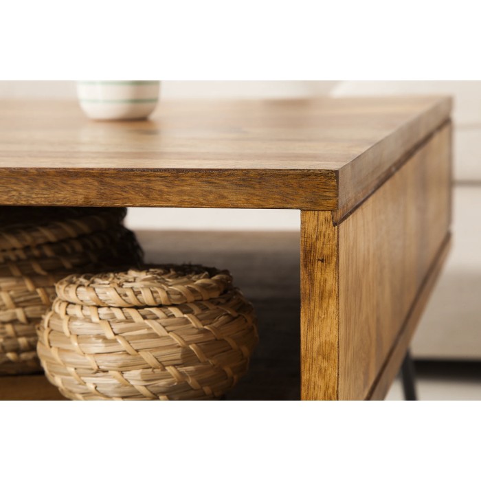 Zoom sur la niche de la table basse SILVA 60cm