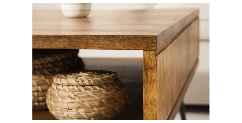 Zoom sur la niche de la table basse SILVA 60cm