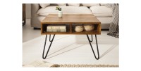 Table basse SILVA 60cm vue de face