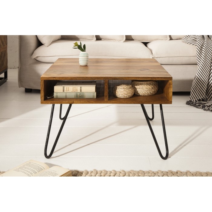 Table basse SILVA 60cm vue de face