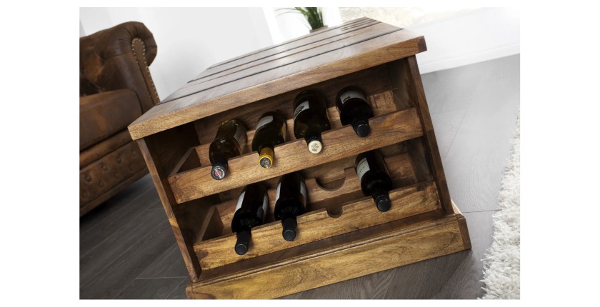 Table basse TRESORO 100cm vue de côté