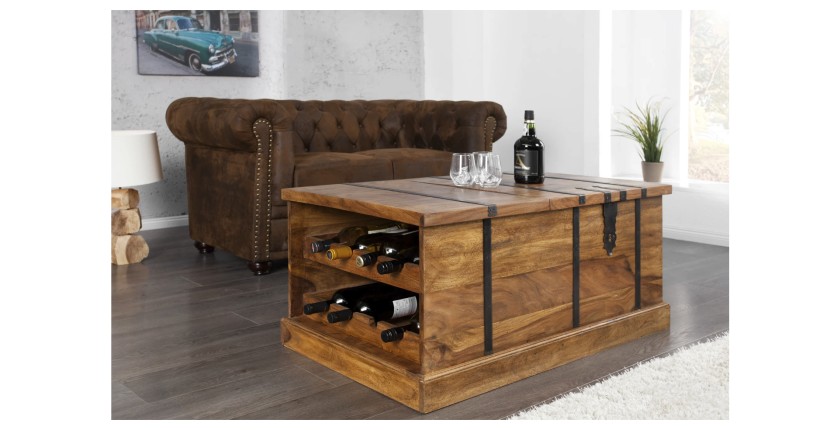 Table basse TRESORO 100cm mise en situation