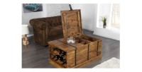 Table basse TRESORO 100cm ouverte