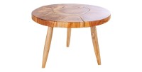 Table basse LOVARK 60cm en bois de Teck