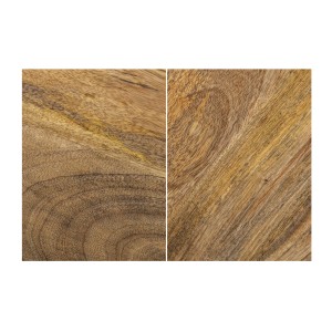 Zoom sur la texture du plateau de la tables basses gigognes KANEVIA