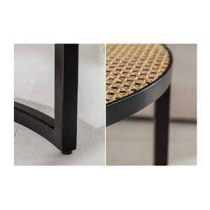 Zoom sur les détails de la tables basses gigognes KANEVIA