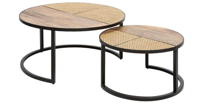 Tables basses gigognes KANEVIA