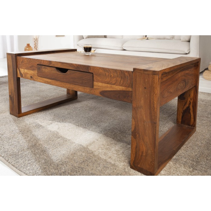 Table basse MOKARA 100cm mise en situation