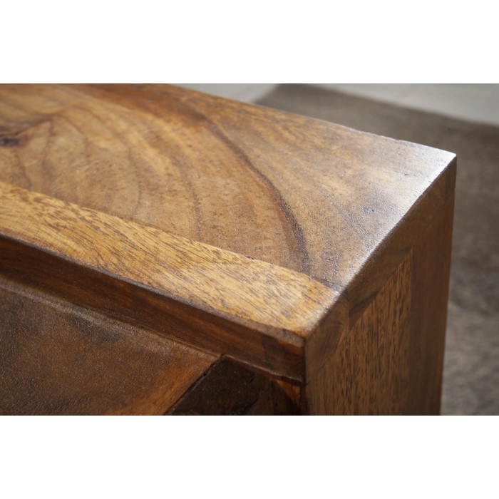 Zoom sur la texture de la table basse MOKARA 100cm