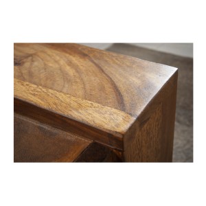 Zoom sur la texture de la table basse MOKARA 100cm