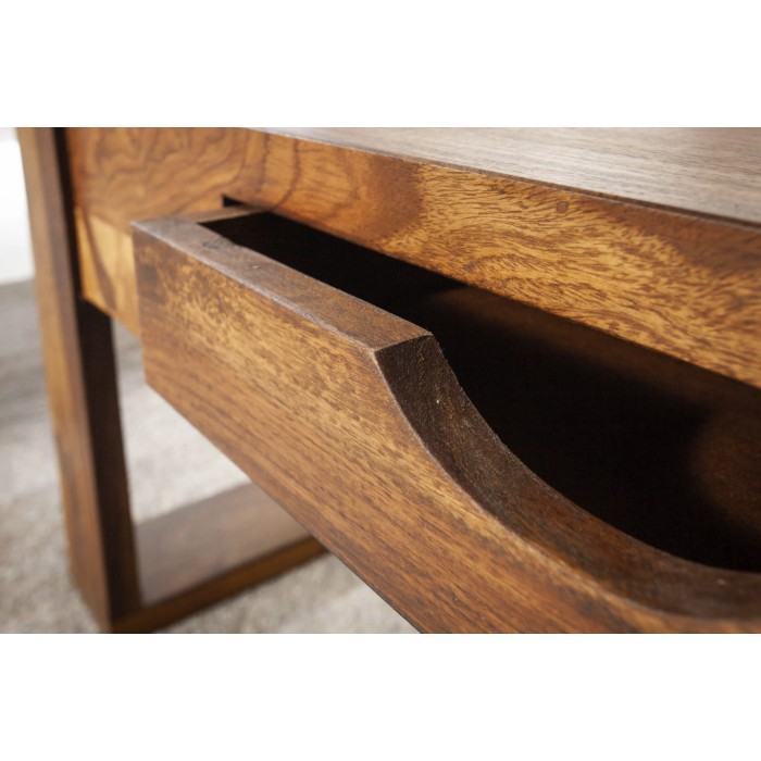 Zoom sur le tiroir de la table basse MOKARA 100cm