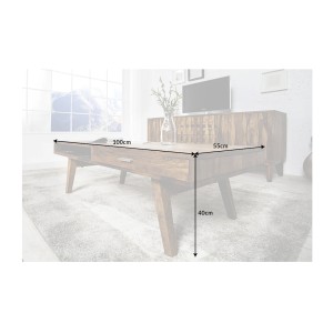 Table basse SCANOVA 100cm dimensions