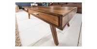 Zoom sur le coin de la table basse SCANOVA 100cm