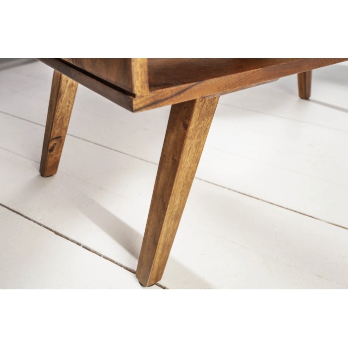 Zoom sur l'un des pieds de la table basse SCANOVA 100cm