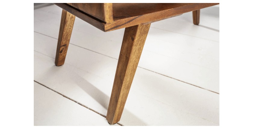 Zoom sur l'un des pieds de la table basse SCANOVA 100cm