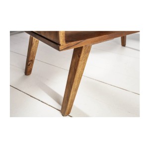Zoom sur l'un des pieds de la table basse SCANOVA 100cm
