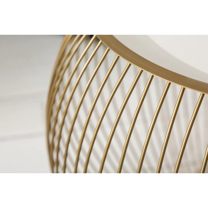 Zoom sur la structure de la table basse ELYSKA 41cm