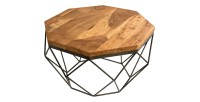 Table basse NEXORA 70cm en bois de manguier