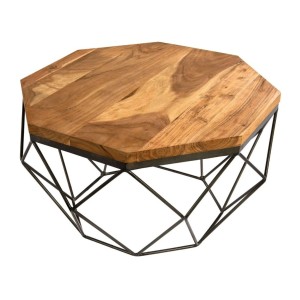 Table basse NEXORA 70cm en bois de manguier