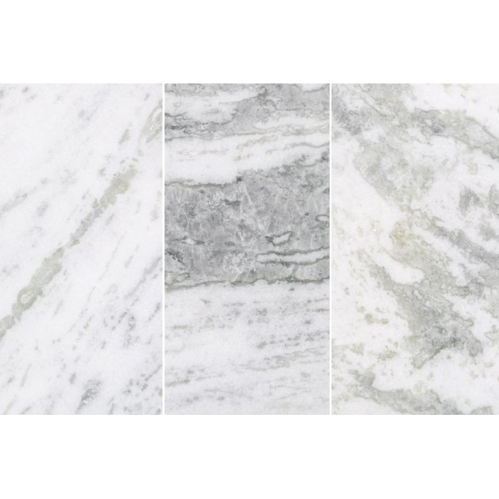 Zoom sur les détails du plateau de la table basse NEXORA 70cm avec plateau en marbre blanc