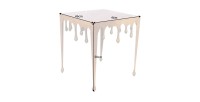 Table basse LAGUNA 46cm dorée dimensions