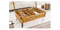Table basse CURIONA 100cm ouverte