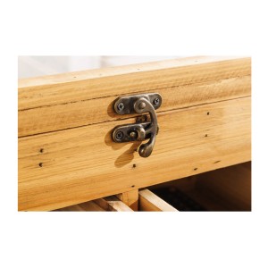 Zoom sur les détails de la table basse CURIONA 100cm