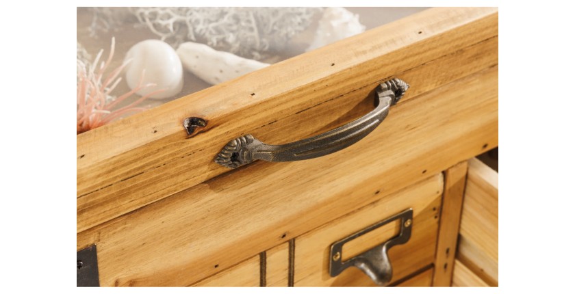 Zoom sur les poignées de la table basse CURIONA 100cm