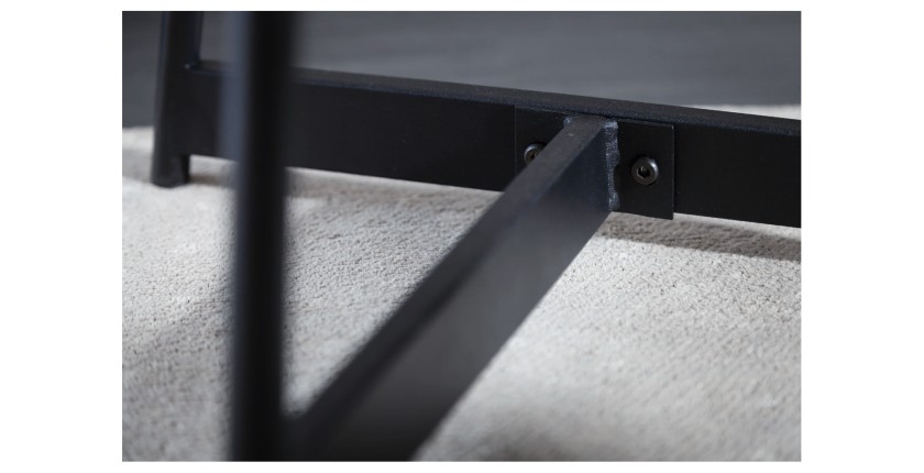 Zoom sur les pieds de la table basse ZENTOR 80cm