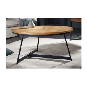 Table basse ZENTOR 80cm vue de face