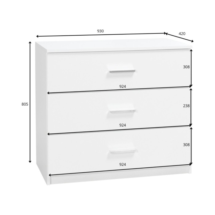 Commode PANAREA dimensions