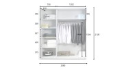 Armoire PANAREA dimensions