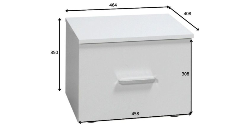 Chevet PANAREA dimensions