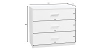 Commode PANAREA dimensions