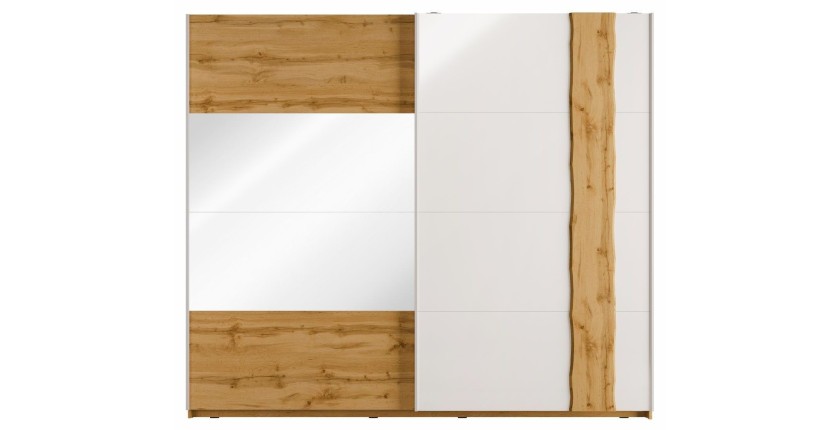 Armoire 250cm WOOD vue de face